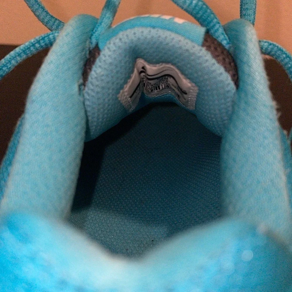 Nike‎ Dart XII Florescent Blue/Hot Pink Running sneakers.   Size 7. EUC